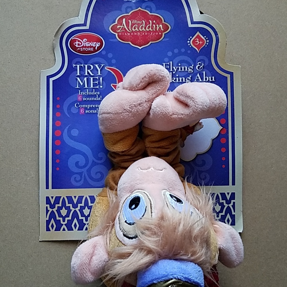 Disney Aladdin Diamond Edition Flying Abu Plush